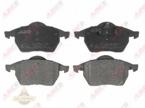 Abe Колодки гальмівні дискові ABE C1W026ABE - Заображення 1
