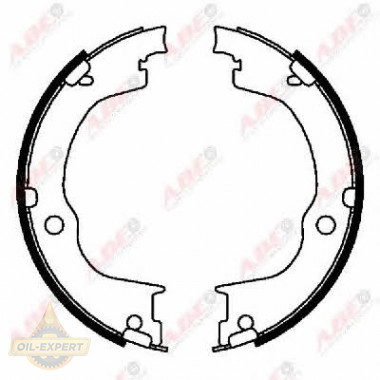 Abe Колодки тормозные барабанные ABE CRX002ABE - Картинка 3