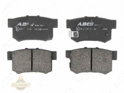 Abe Колодки тормозные дисковые ABE C24005ABE - Картинка 2