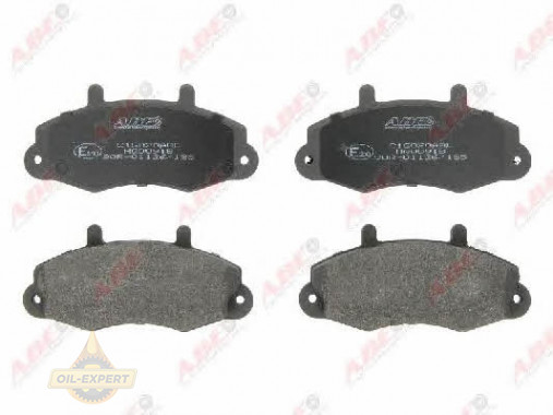 Abe Колодки тормозные дисковые ABE C1G020ABE - Картинка 1