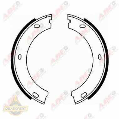 Abe Колодки тормозные барабанные ABE CRP000ABE - Картинка 3