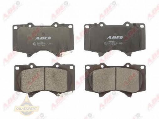 Abe Колодки тормозные дисковые ABE C12111ABE - Картинка 1