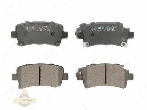 Abe Колодки тормозные дисковые ABE C2X015ABE - Картинка 2