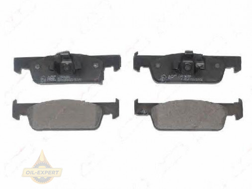 Abe Колодки тормозные дисковые ABE C1R046ABE - Картинка 2