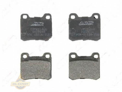 Abe Колодки тормозные дисковые ABE C2M001ABE - Картинка 2