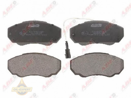 Abe Колодки тормозные дисковые ABE C1C045ABE - Картинка 1