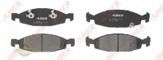 Abe Колодки дискові гальмові ABE C1Y014ABE - Заображення 1
