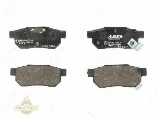 Abe Колодки тормозные дисковые ABE C24002ABE - Картинка 2