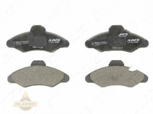 Abe Колодки тормозные дисковые ABE C1G017ABE - Картинка 2