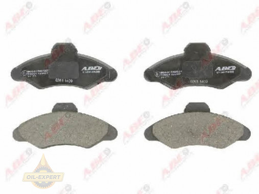 Abe Колодки тормозные дисковые ABE C1G017ABE - Картинка 1