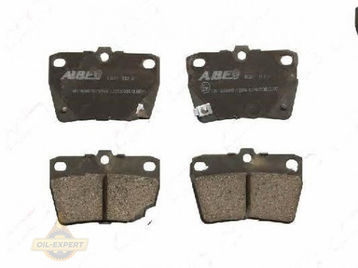 Abe Колодки тормозные дисковые ABE C22027ABE - Картинка 2