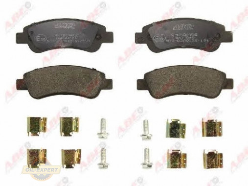 Abe Колодки дискові гальмові ABE C2F009ABE - Заображення 1