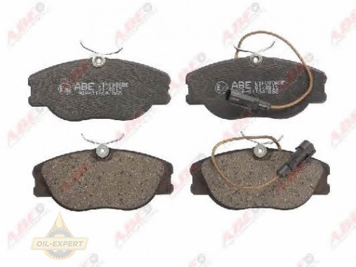 Abe Колодки тормозные дисковые ABE C1F008ABE - Картинка 1