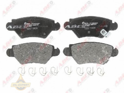 Abe Колодки тормозные дисковые ABE C2X006ABE - Картинка 1