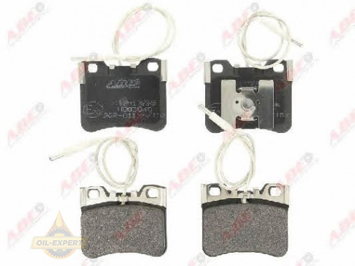 Abe Колодки дискові гальмові ABE C1P013ABE - Заображення 1