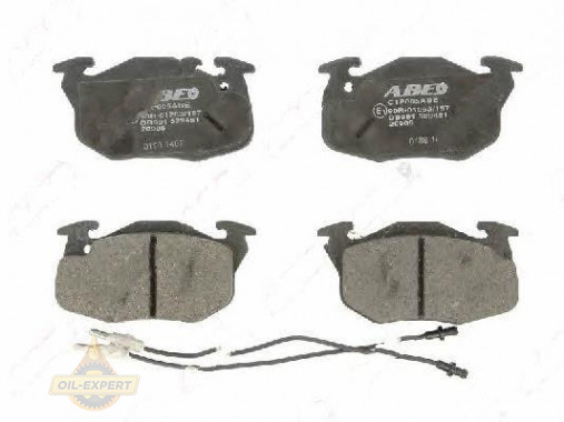 Abe Колодки тормозные дисковые ABE C1P005ABE - Картинка 2