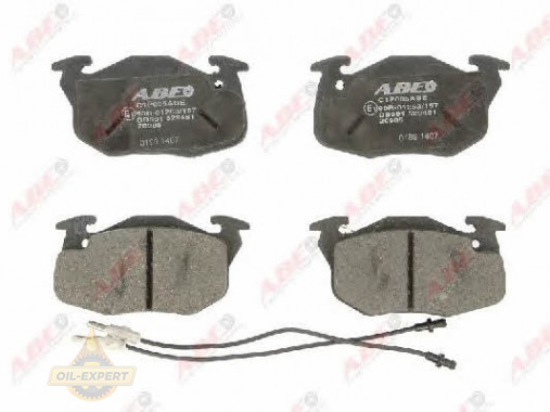 Abe Колодки тормозные дисковые ABE C1P005ABE - Картинка 1