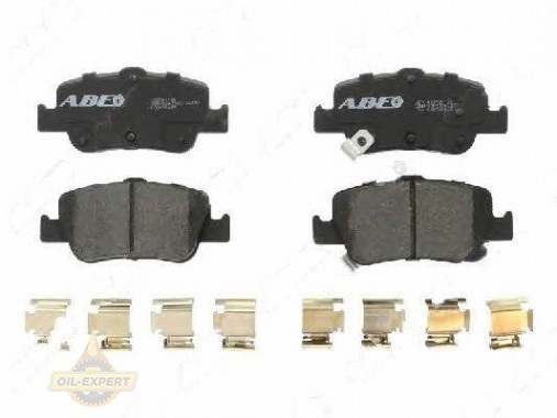 Abe Колодки дискові гальмові ABE C22036ABE - Заображення 2