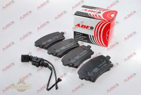 Abe Колодки гальмівні дискові ABE C2W023ABE - Заображення 4