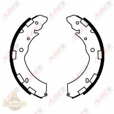 Abe Колодки тормозные барабанные ABE C05060ABE - Картинка 3