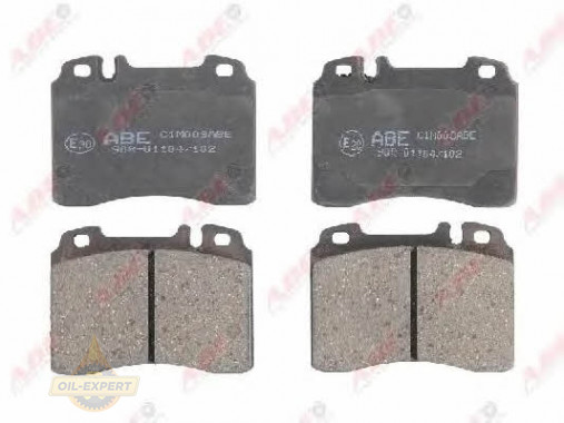 Abe Колодки дискові гальмові ABE C1M008ABE - Заображення 1