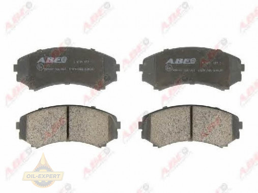 Abe Колодки тормозные дисковые ABE C15040ABE - Картинка 1