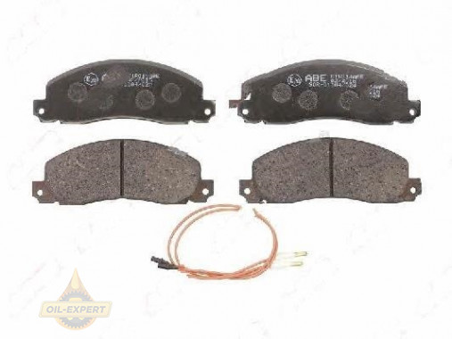 Abe Колодки тормозные дисковые ABE C1R014ABE - Картинка 2