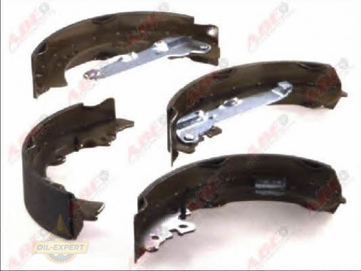 Abe Колодки тормозные барабанные ABE C02076ABE - Картинка 2