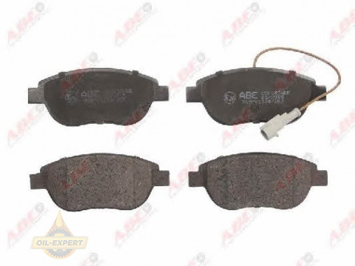 Abe Колодки тормозные дисковые ABE C1F037ABE - Картинка 1