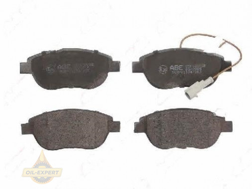Abe Колодки тормозные дисковые ABE C1F037ABE - Картинка 2