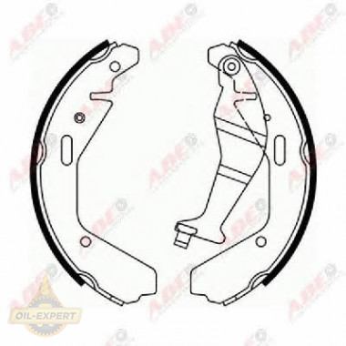 Abe Колодки тормозные барабанные ABE C0X018ABE - Картинка 1