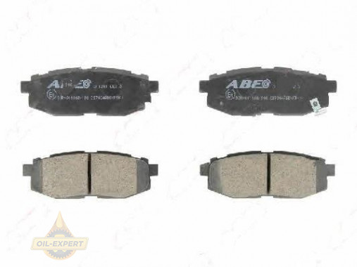 Abe Колодки тормозные дисковые ABE C27004ABE - Картинка 2