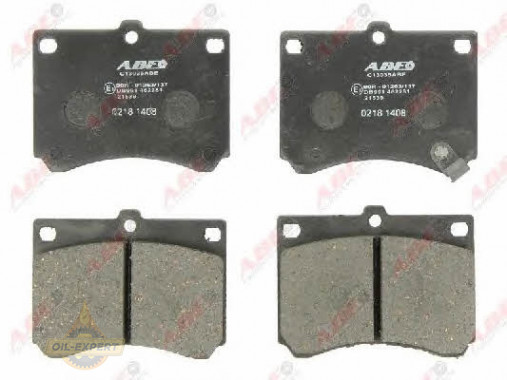 Abe Колодки тормозные дисковые ABE C13035ABE - Картинка 1