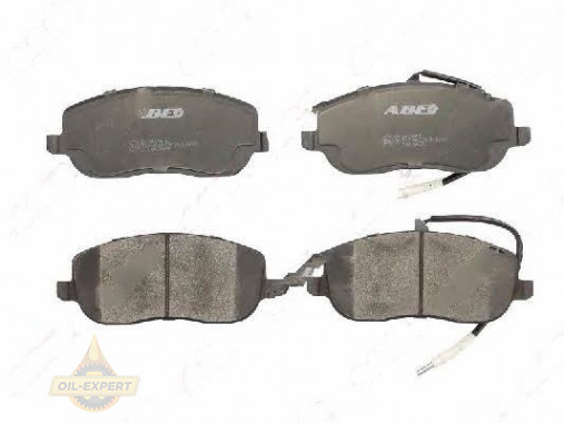 Abe Колодки тормозные дисковые ABE C1C043ABE - Картинка 2
