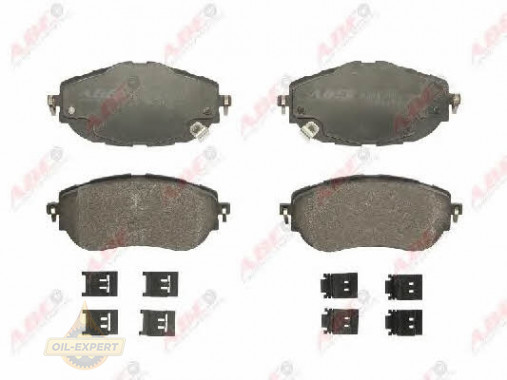Abe Колодки тормозные дисковые ABE C12139ABE - Картинка 1