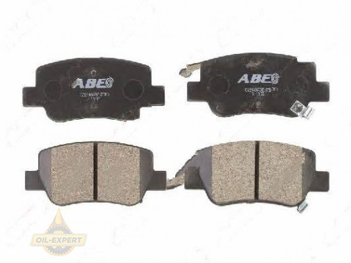 Abe Колодки тормозные дисковые ABE C22040ABE - Картинка 2