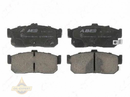 Abe Колодки тормозные дисковые ABE C21030ABE - Картинка 2