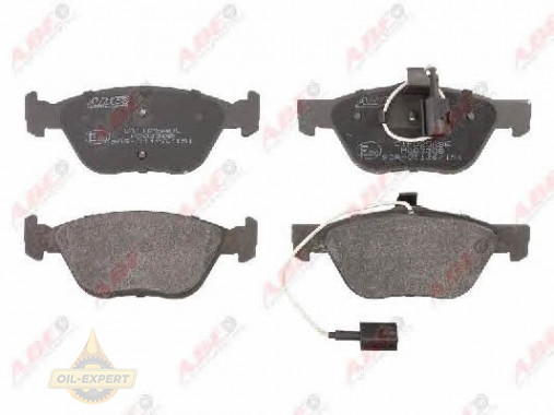 Abe Колодки тормозные дисковые ABE C1F025ABE - Картинка 1