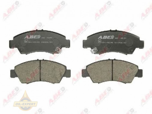 Abe Колодки тормозные дисковые ABE C14034ABE - Картинка 1