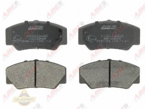 Abe Колодки тормозные дисковые ABE C1G022ABE - Картинка 1