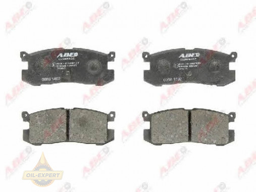 Abe Колодки тормозные дисковые ABE C23006ABE - Картинка 1