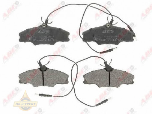 Abe Колодки тормозные дисковые ABE C1P023ABE - Картинка 1