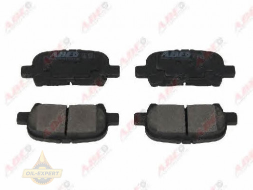 Abe Колодки тормозные дисковые ABE C22043ABE - Картинка 3