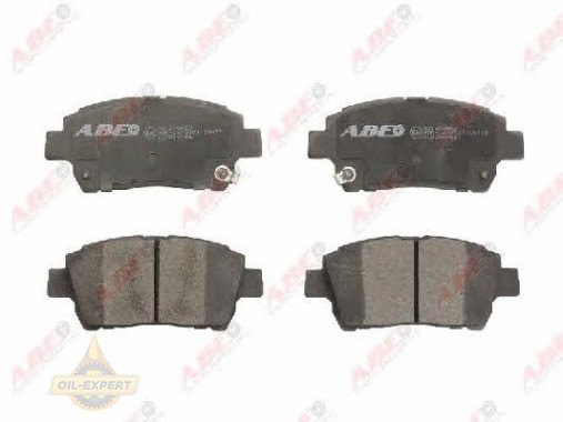 Abe Колодки тормозные дисковые ABE C12086ABE - Картинка 1