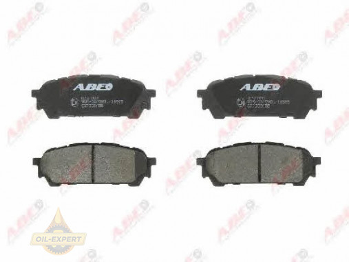 Abe Колодки тормозные дисковые ABE C27003ABE - Картинка 1