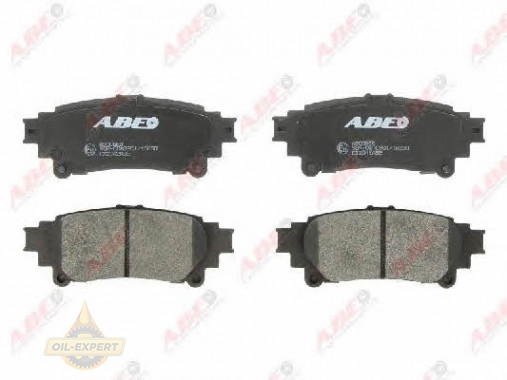Abe Колодки тормозные дисковые ABE C22042ABE - Картинка 1
