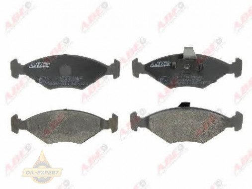 Abe Колодки тормозные дисковые ABE C1F034ABE - Картинка 1
