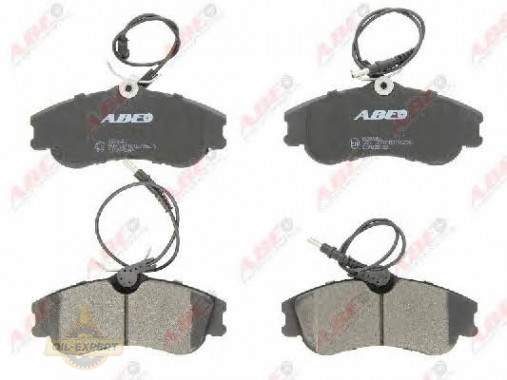Abe Колодки дискові гальмові ABE C1P025ABE - Заображення 1