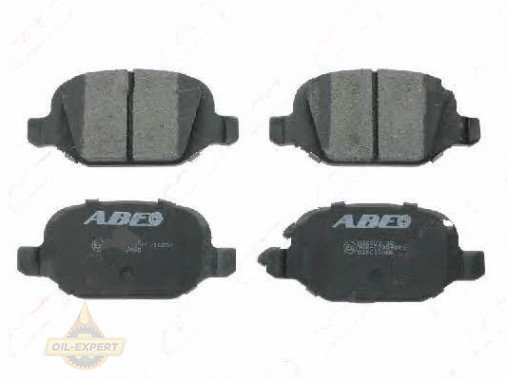 Abe Колодки тормозные дисковые ABE C2F015ABE - Картинка 2