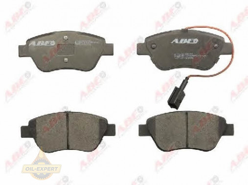 Abe Колодки тормозные дисковые ABE C1C060ABE - Картинка 1